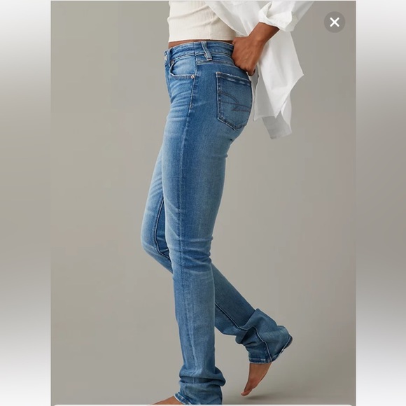 AE Next Level High-Waisted Stacked Skinny Jean NWOT - Picture 2 of 10